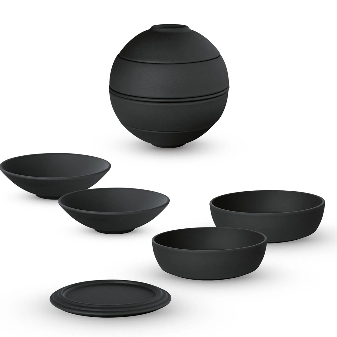 villeroy-boch-iconic-la-petite-boule-serviesset-5-delig-zwart