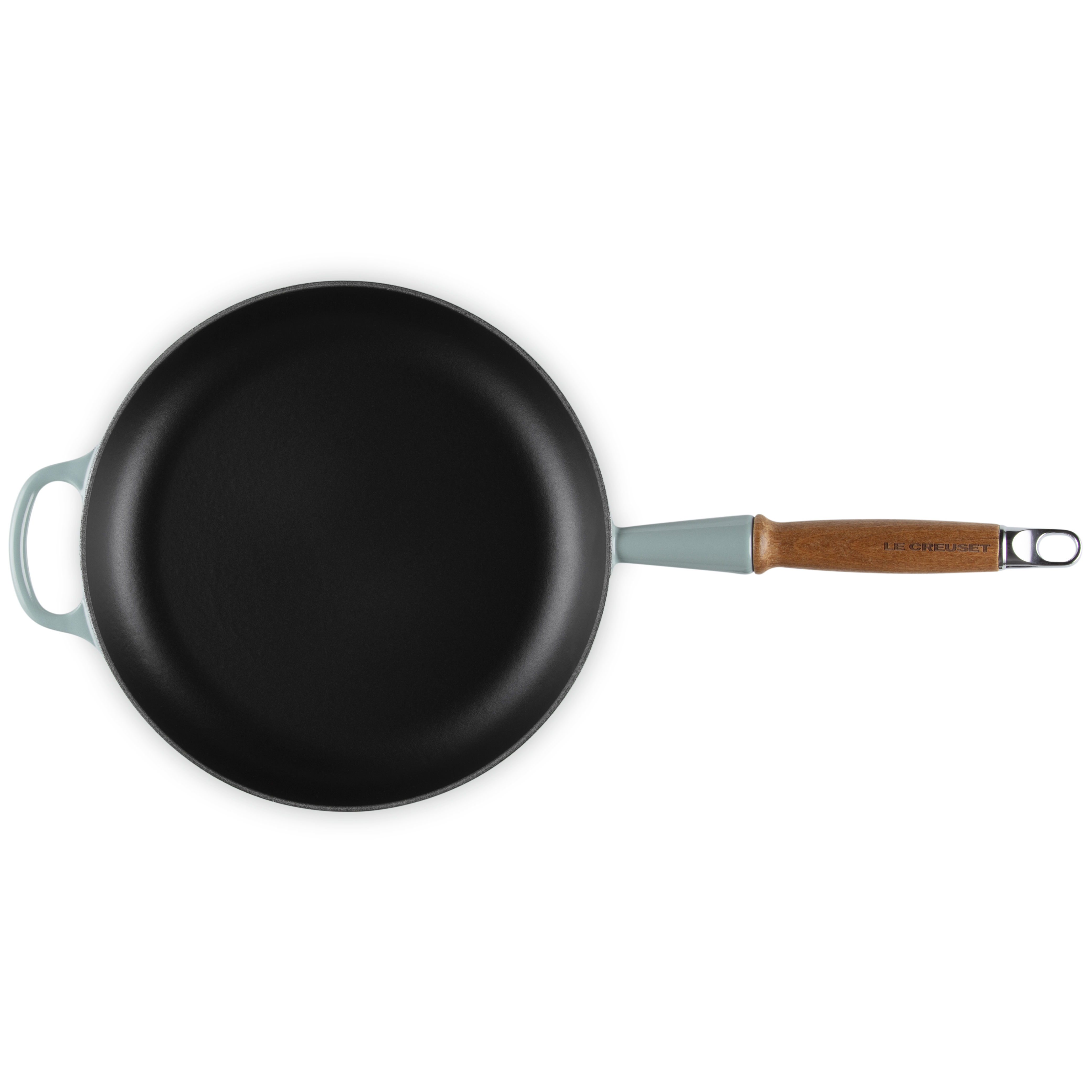 le-creuset-signature-koekenpan-met-houten-steel,-28cm-sea-salt-1