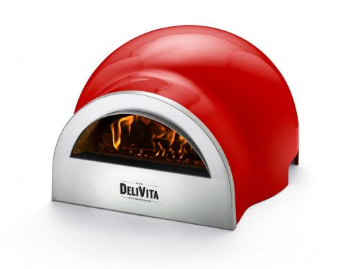 delivita-houtgestookte-pizzaoven-rood
