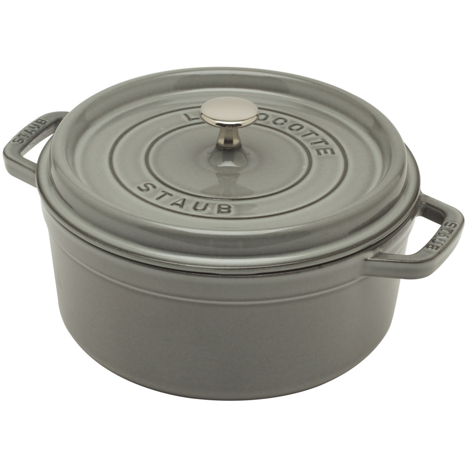 staub braadpan 30cm grijs