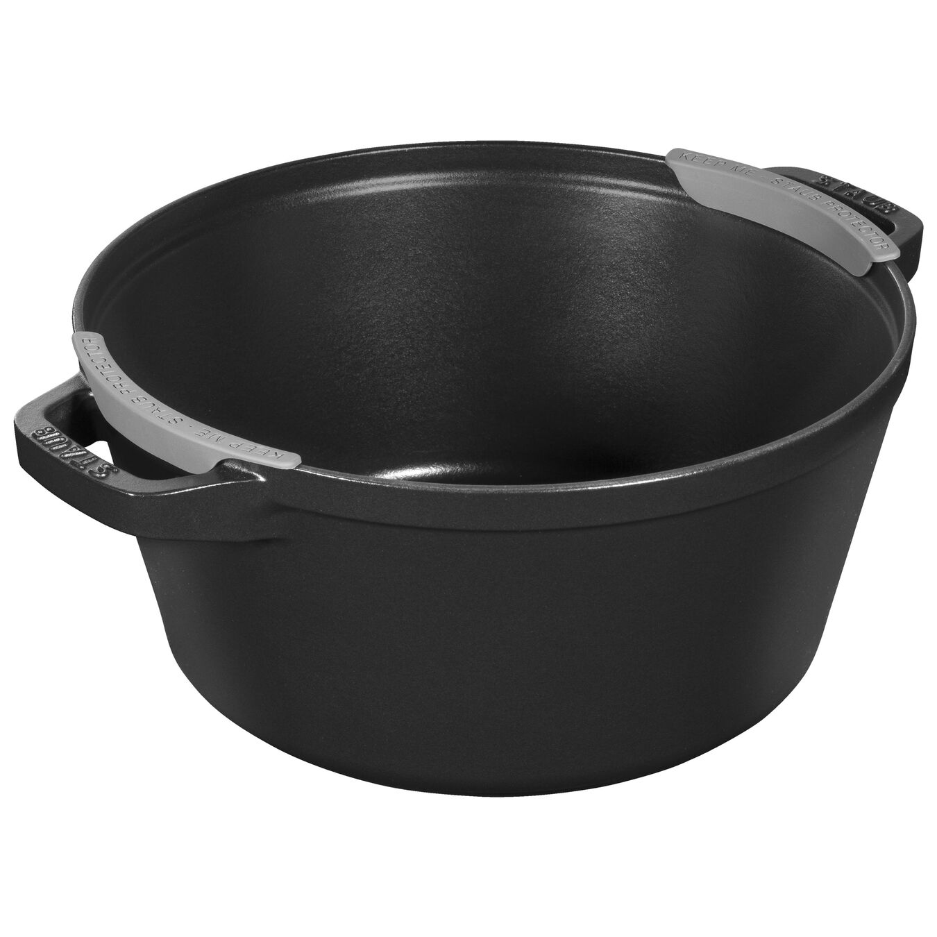 staub-braadpan-grillpan-stapelbaar-26cm-zwart