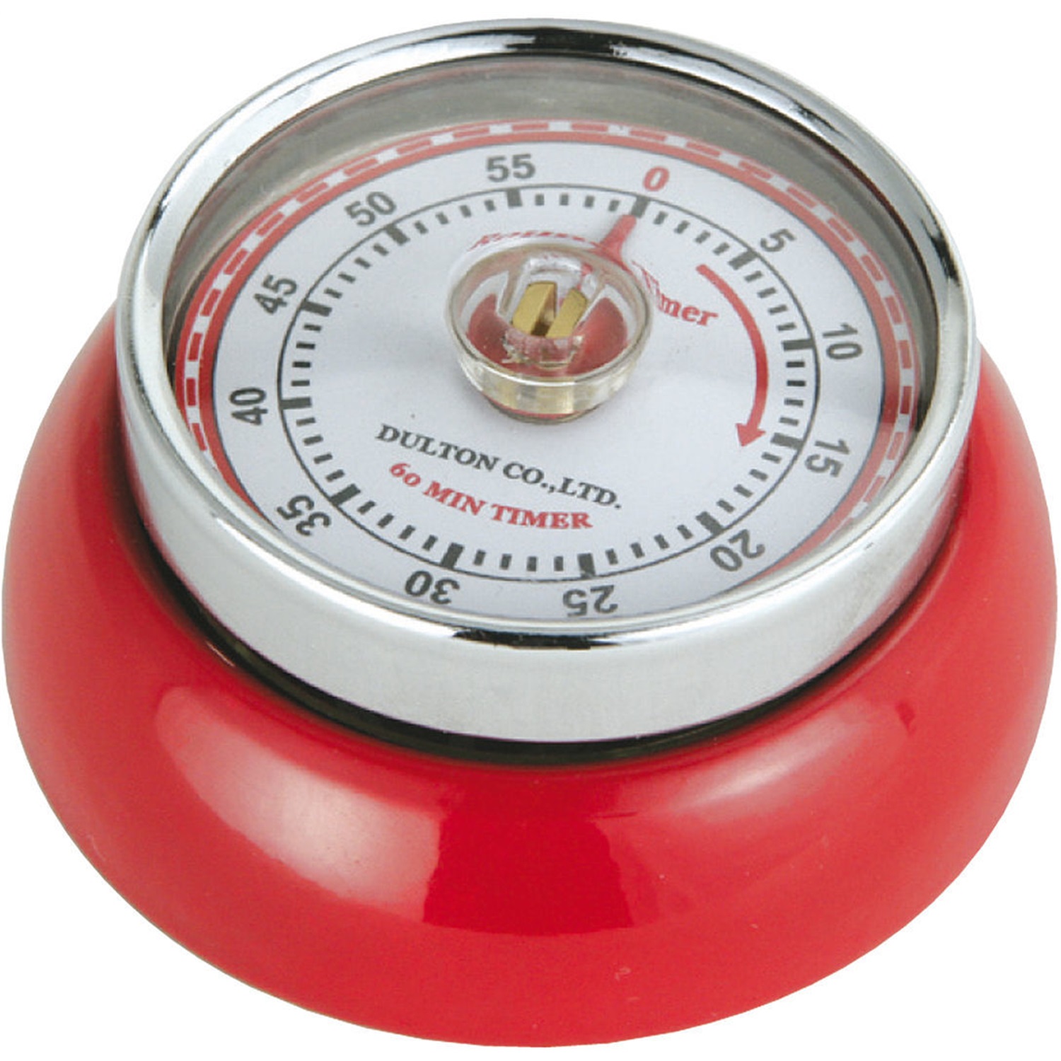 zassenhaus retro kookwekker rood