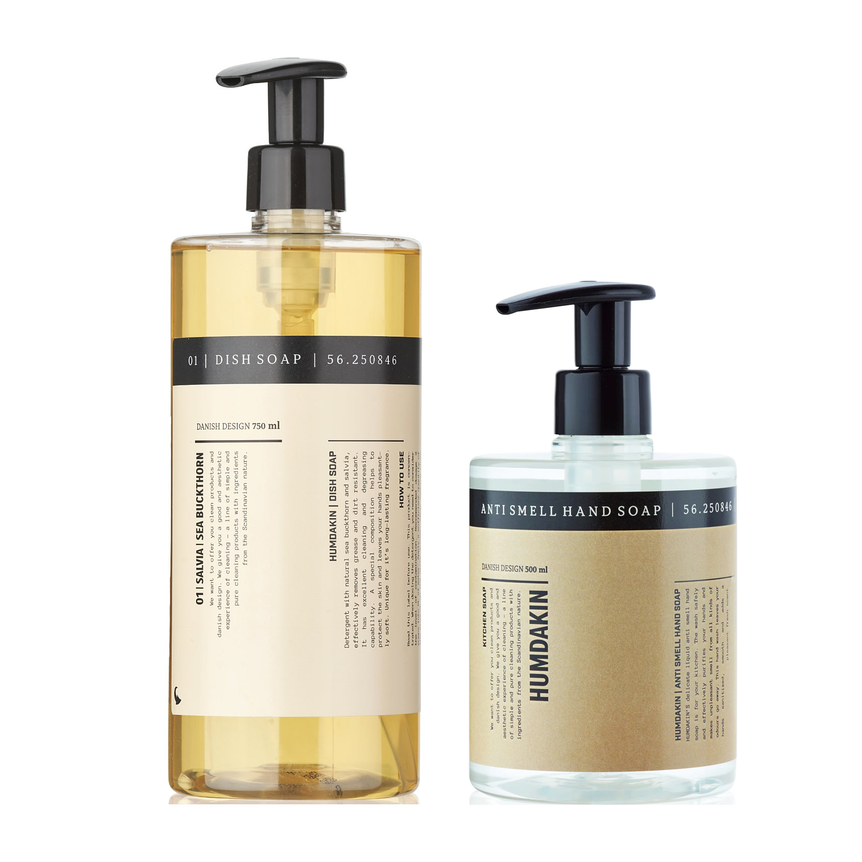 humdakin kitchen kit met afwasmiddel en handzeep 075l 05l