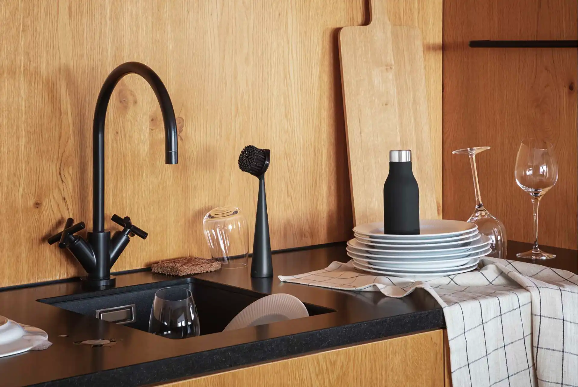 eva-solo-afwasborstel-23cm-zwart