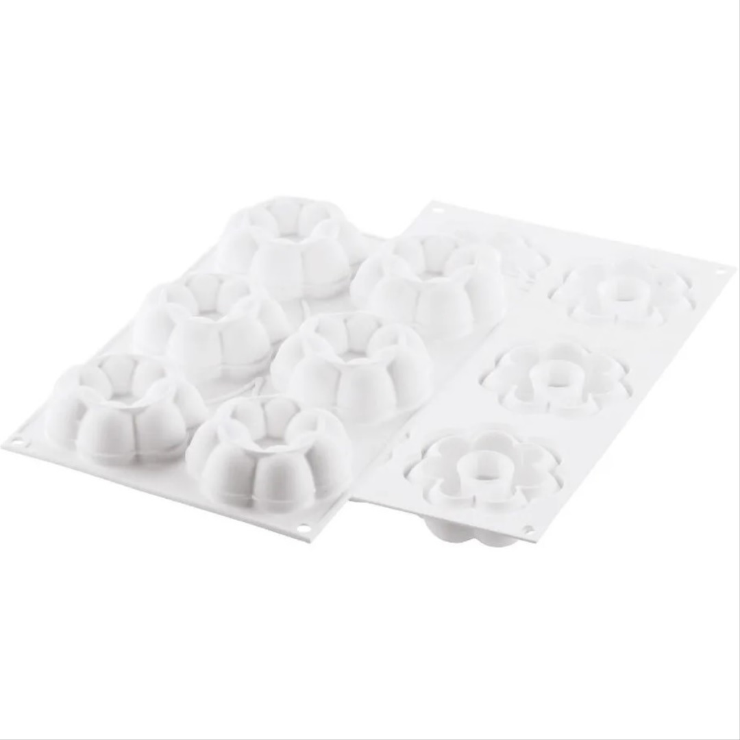 silikomart-truffle-crown-90-siliconen-patisserievorm-met-uitsteekvorm-6-vaks