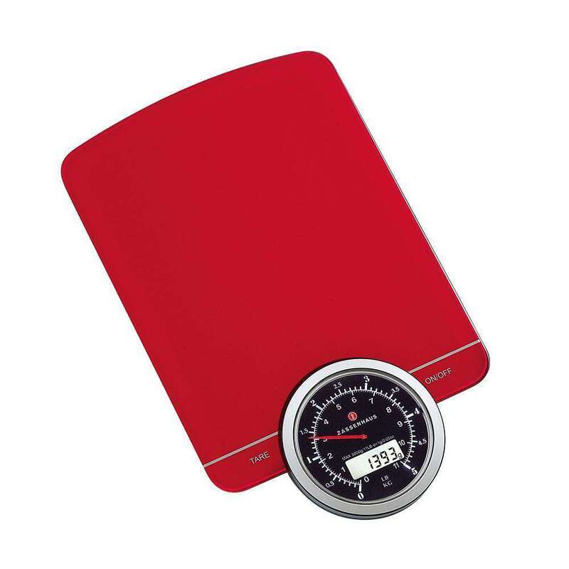 zassenhaus-speed-digitale-keukenweegschaal-rood