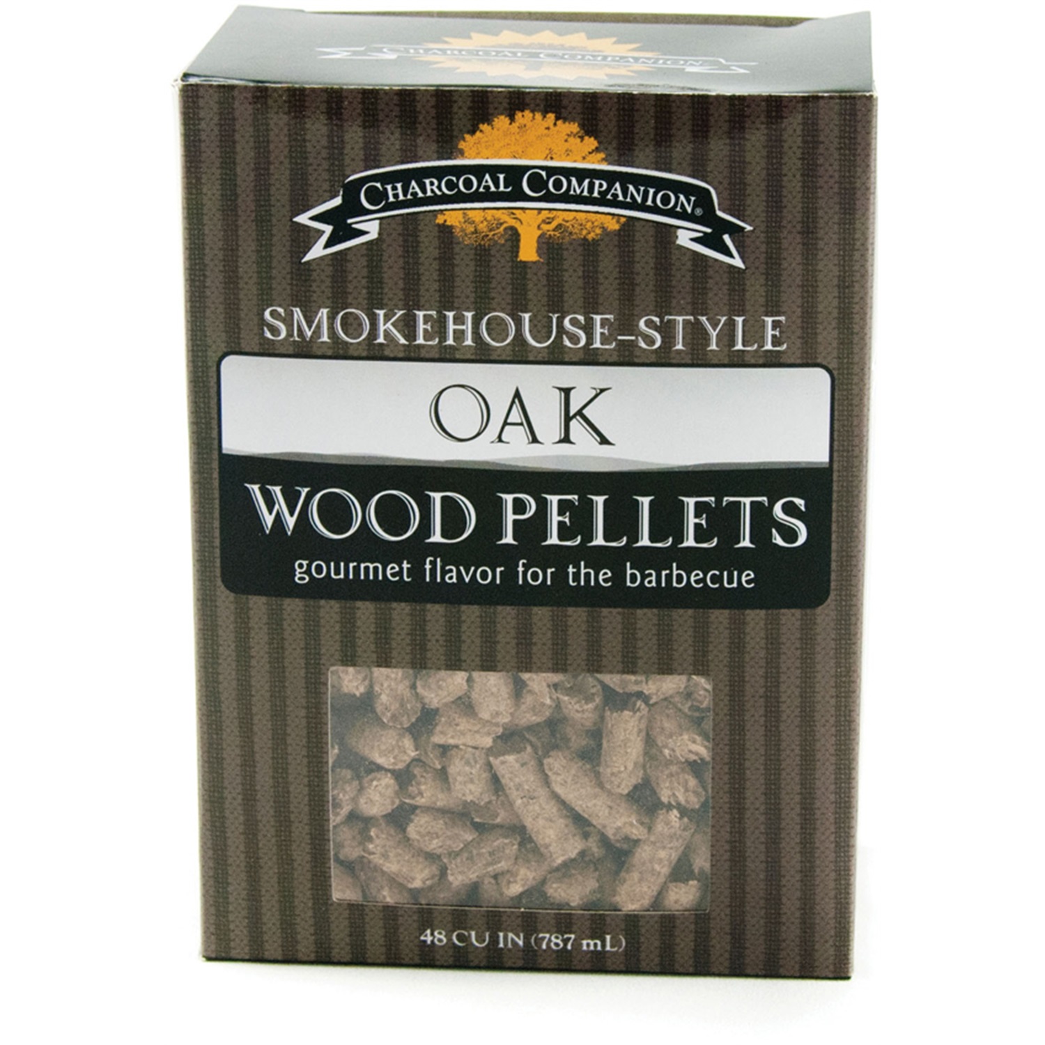 charcoal companion gourmet wood pellets cc6049 eikenhout