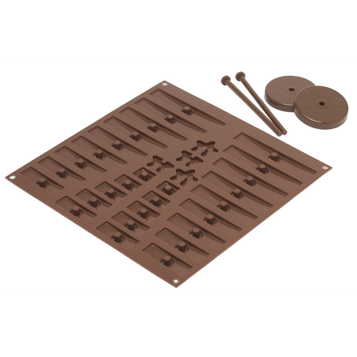 silikomart easychoc 3d tree choc chocoladeset c3d 01 3 delig