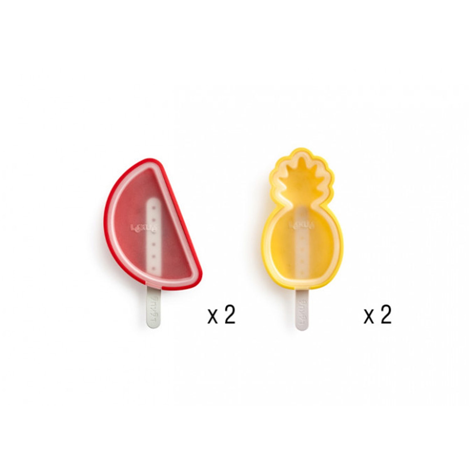 lekue tropical fruit ijsvorm 4 stuks