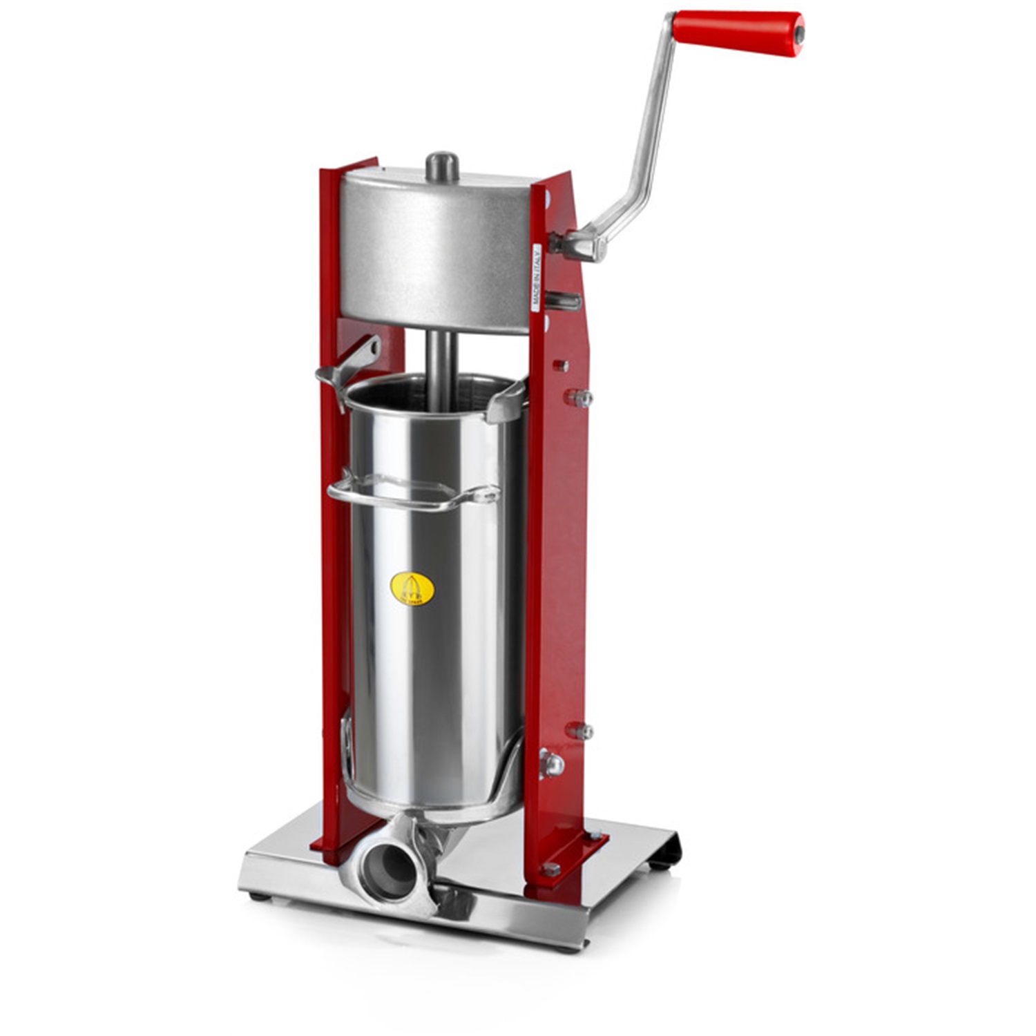 tre spade model 5 verticale worstvuller 5l rood