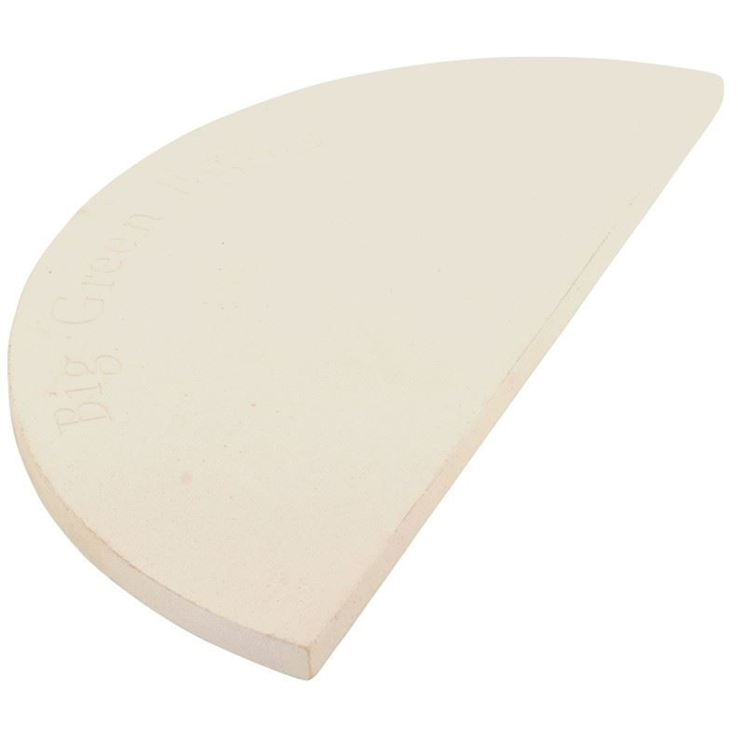 big green egg half moon baking stone eggspander large