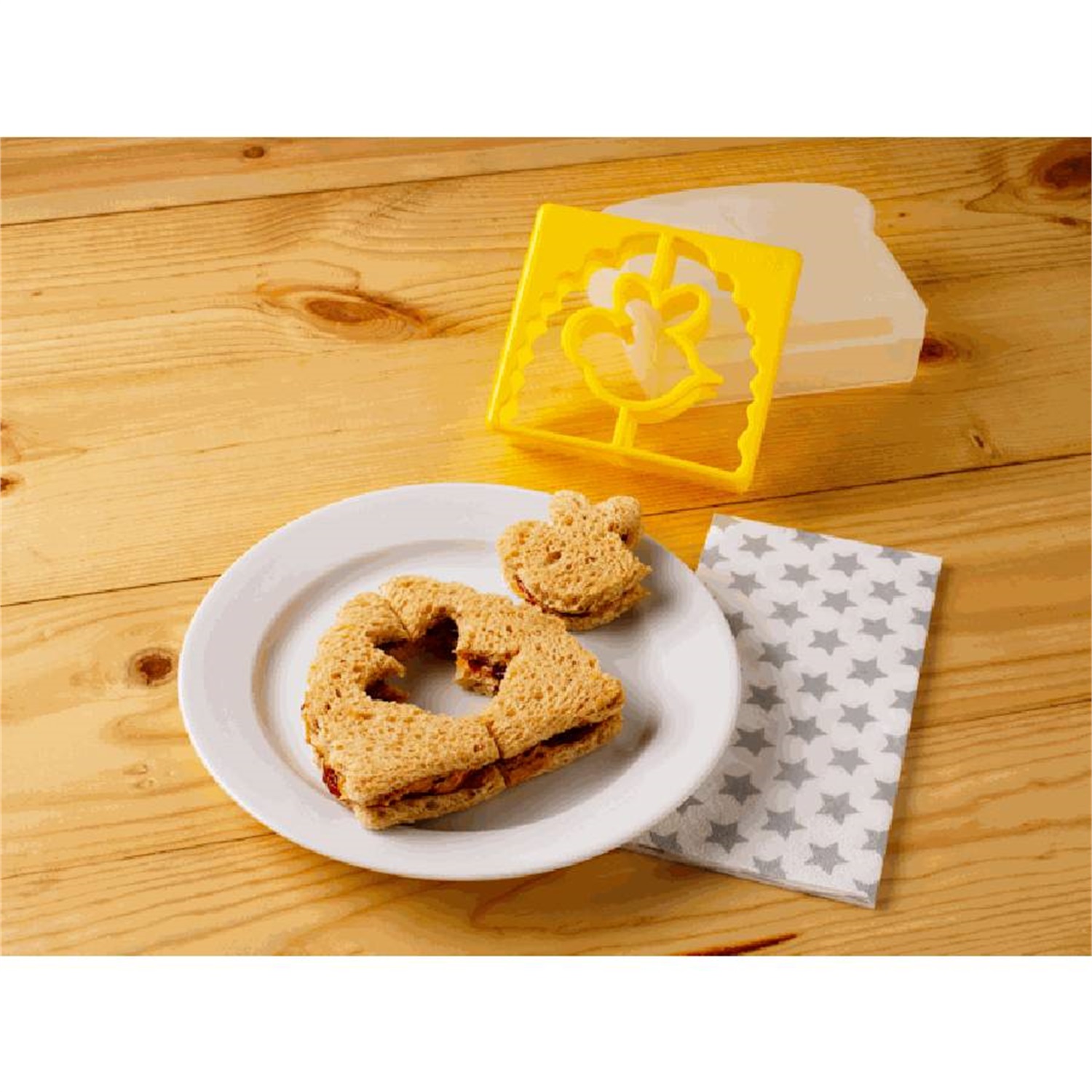 tovolo-sandwich-shaper-bij-honingraat-geel