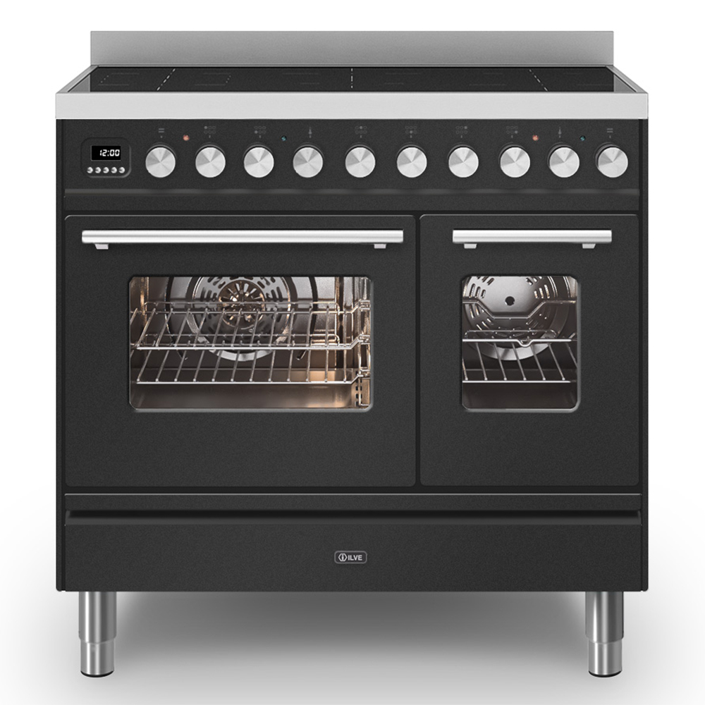 ilve-professional-plus-inductiefornuis-pdi096we3mg-90cm-grafiet-mat