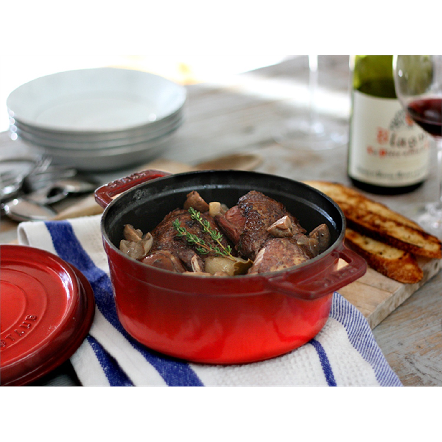 staub-braadpan-18cm-rood