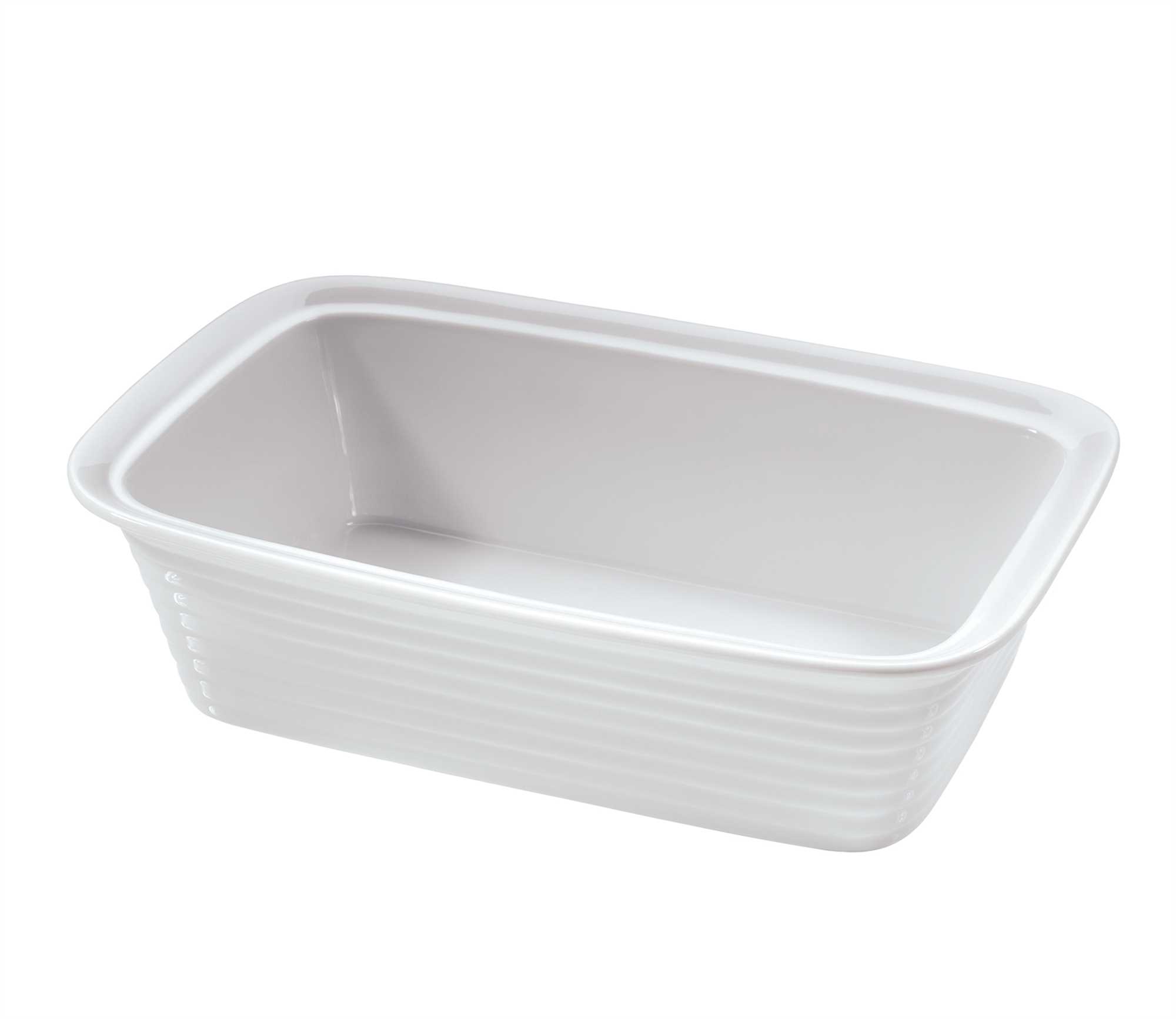 kuchenprofi burgund gratineerschaal 24x15cm wit