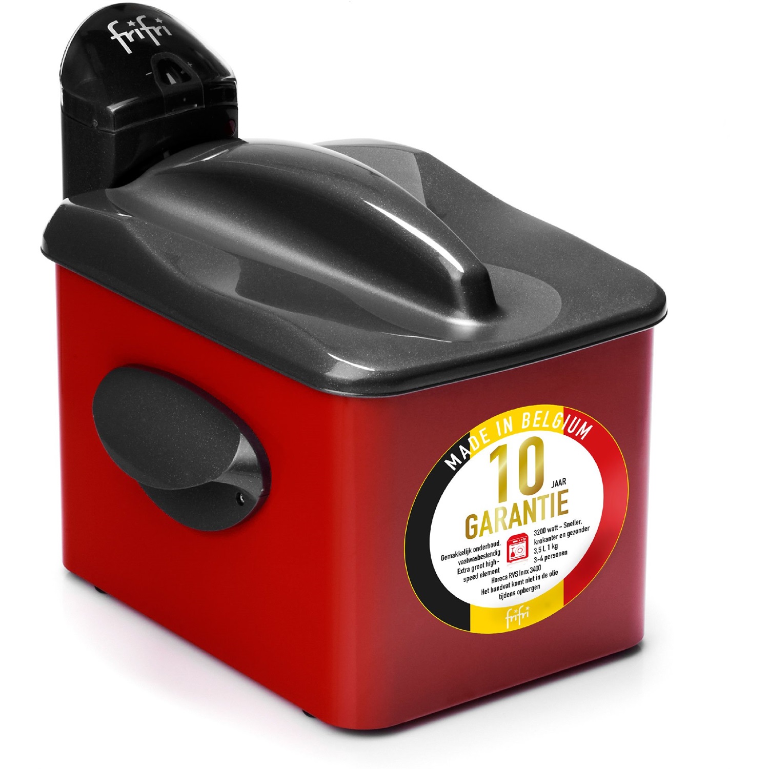 frifri 1905r high speed classic clean friteuse 35l rood