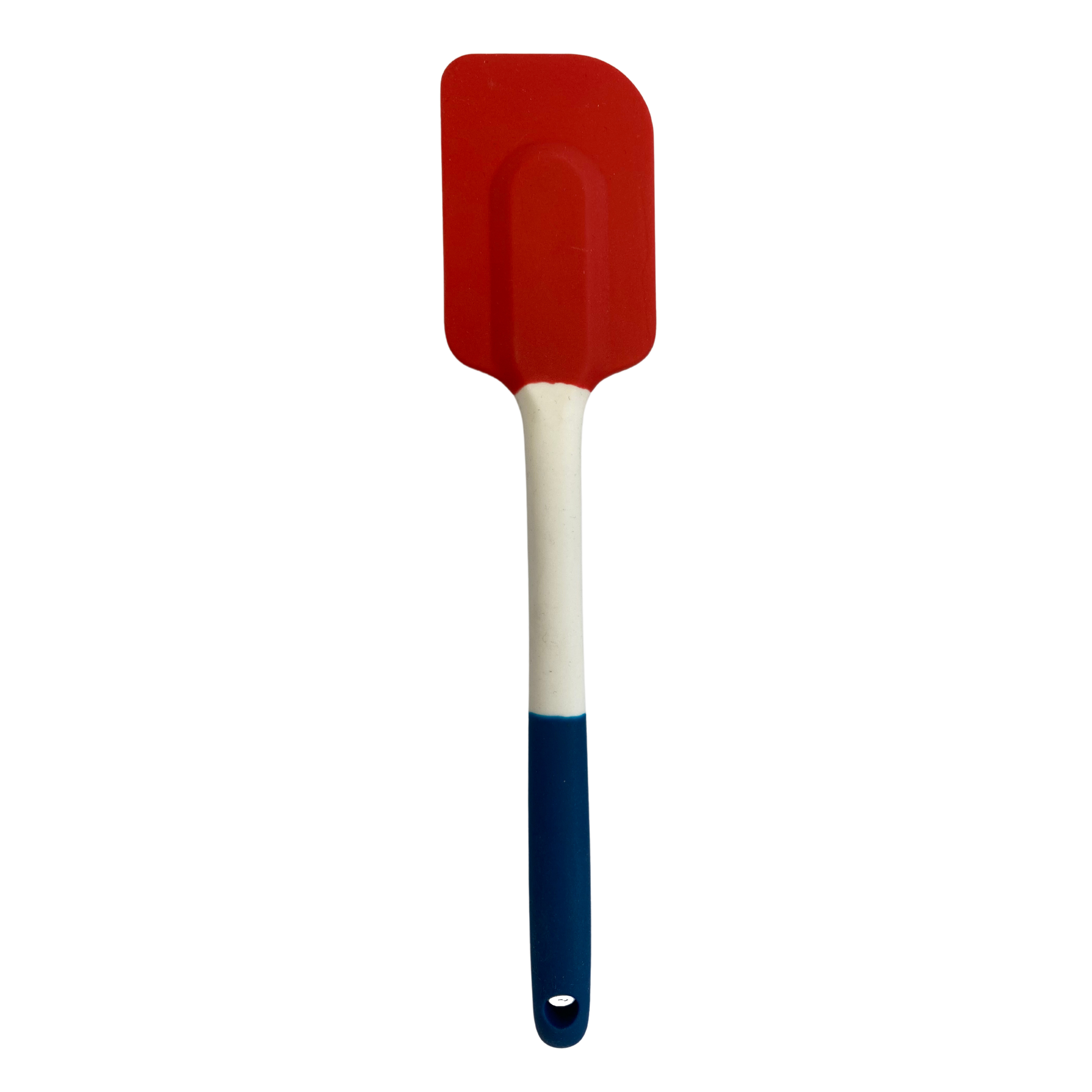 mastrad all silicone pannenlikker f10230 27cm roodwitblauw