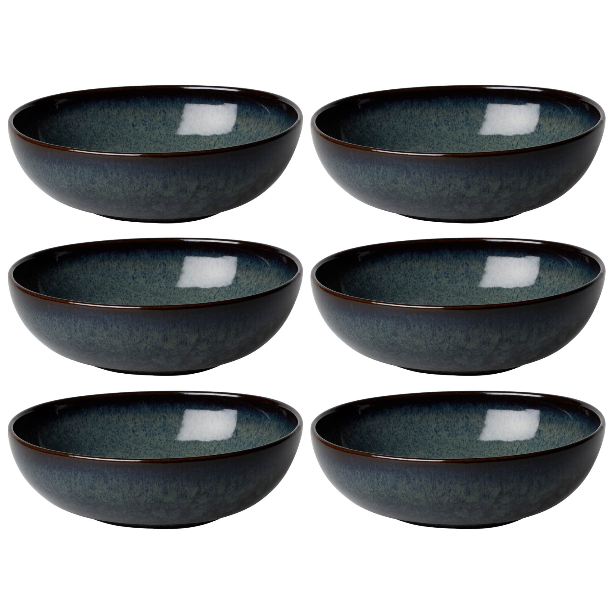 villeroy boch lave schaal 17cm gris 6 stuks