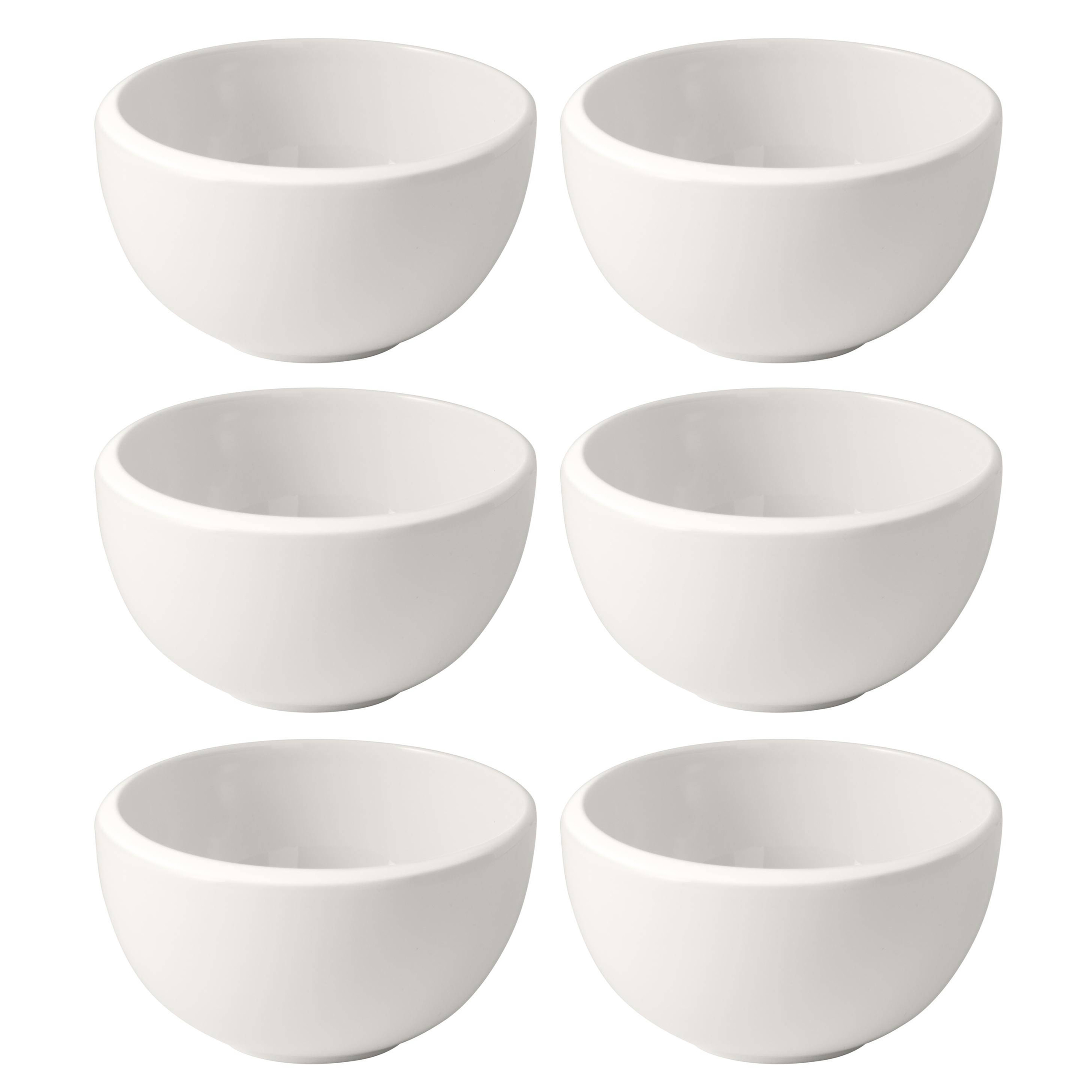 villeroy boch new moon koffiekop zonder oor 03l wit 6 stuks