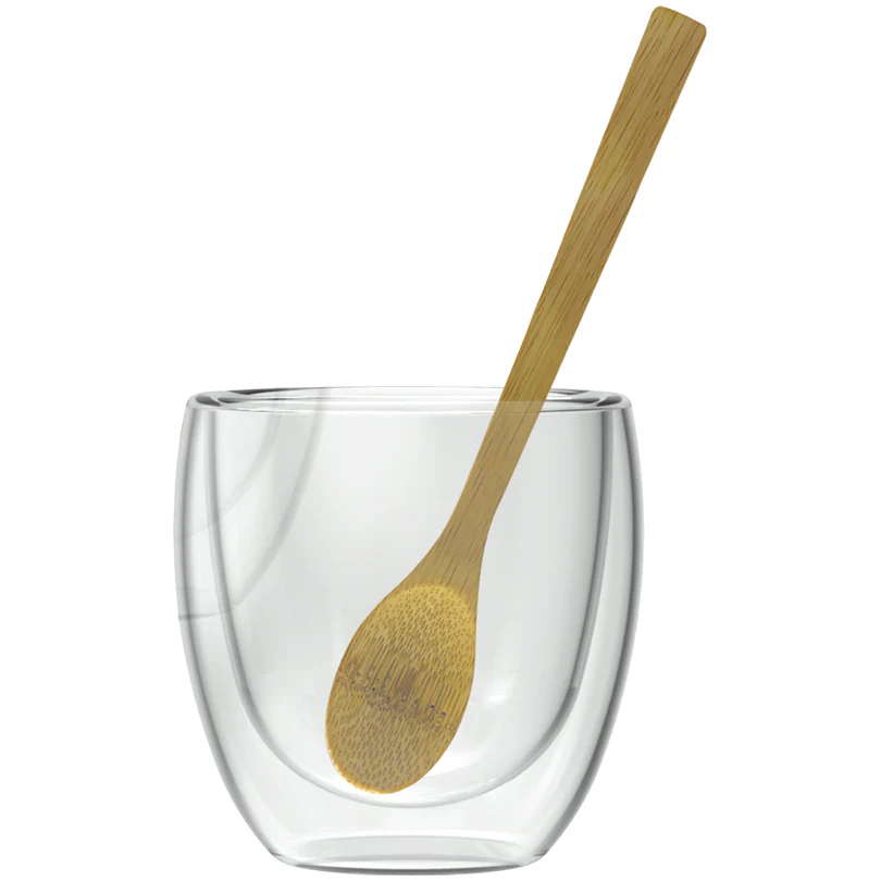 Nuts Dubbelwandige espressoglazen