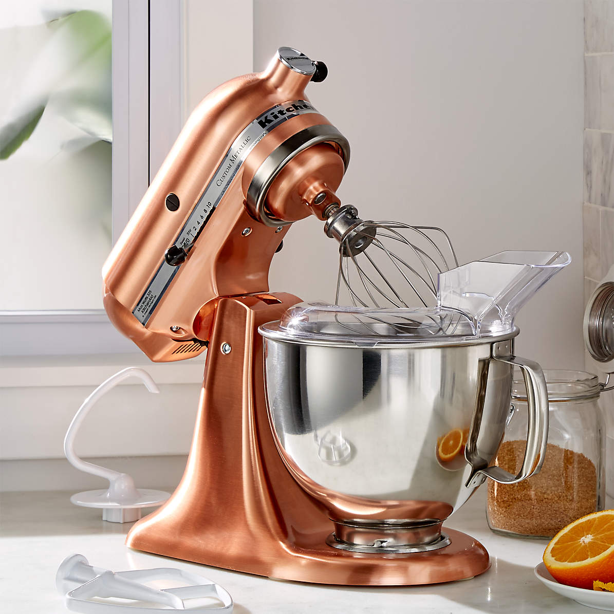 kitchenaid copper metallic series stand mixer