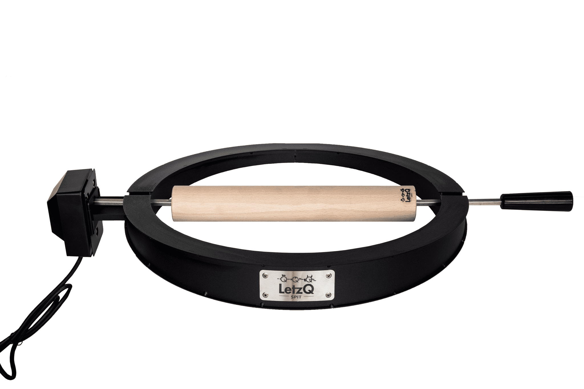 letzq rotisserie kamado draaispit deegstok 21cm