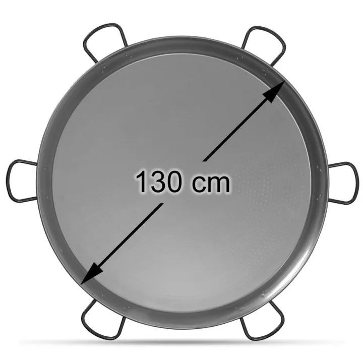 vaello-paellapan-laag,-130cm-grijs