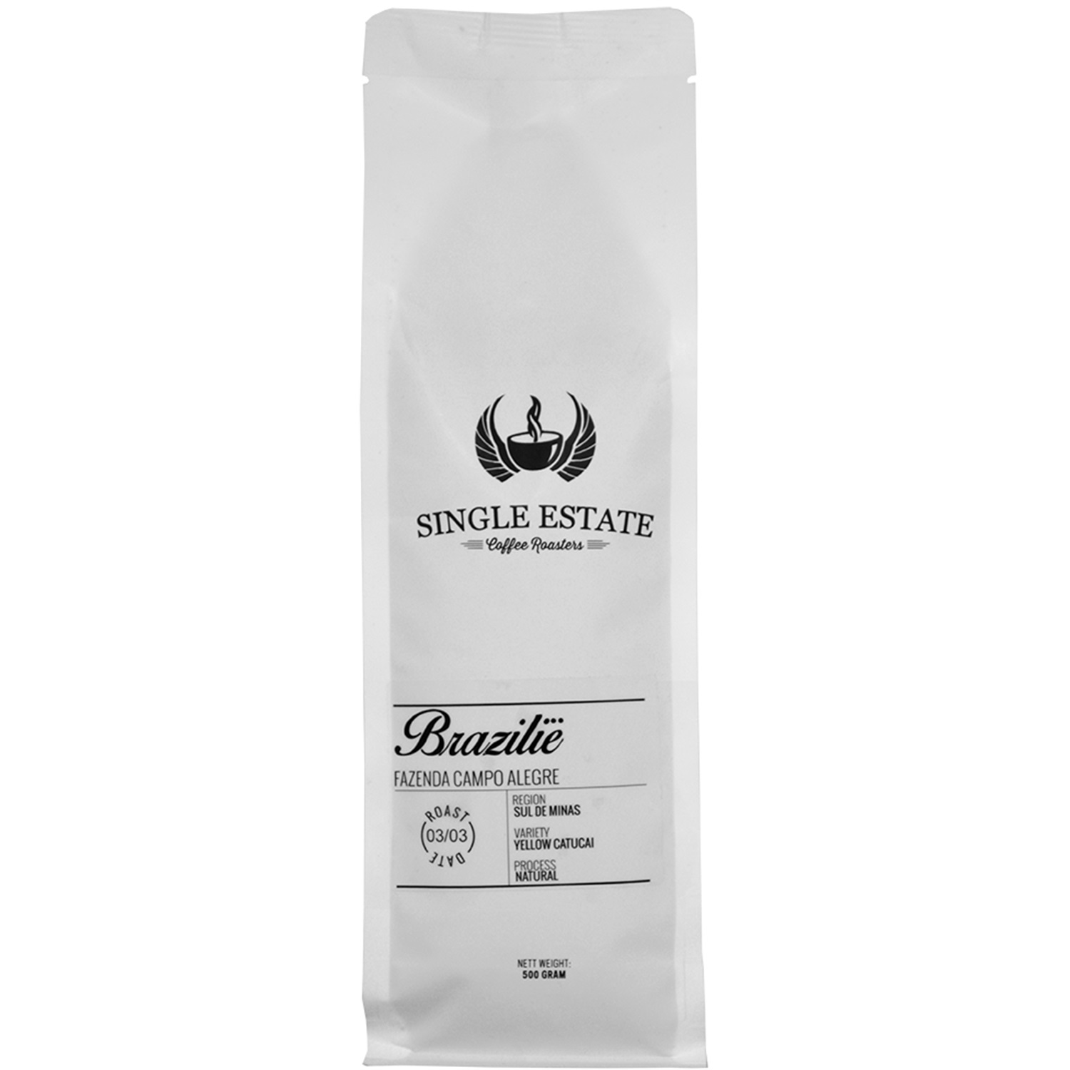 single estate brazilie campo alegre koffiebonen espresso 025kg