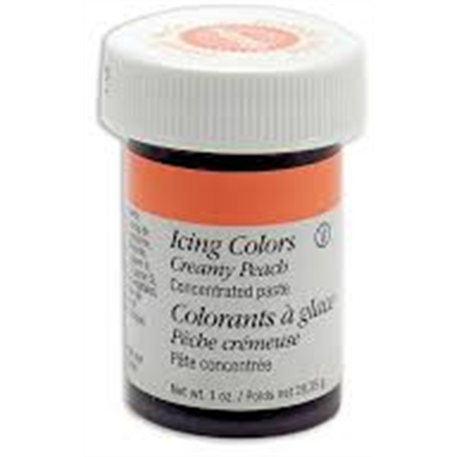 wilton icing color kleurstof 28g creamy peach