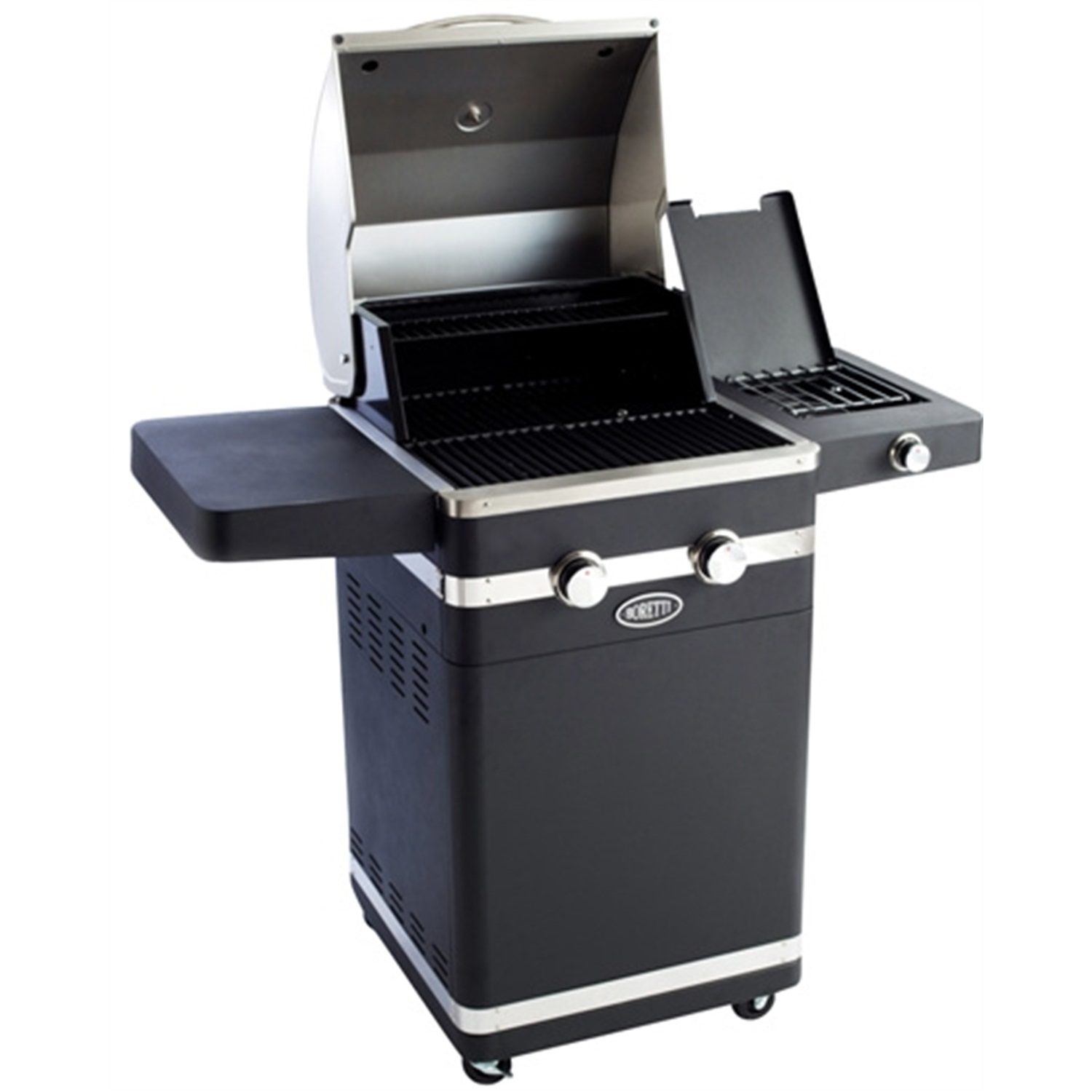 boretti-outdoor-kitchen-bernini-nero-gasbarbecue-zwart