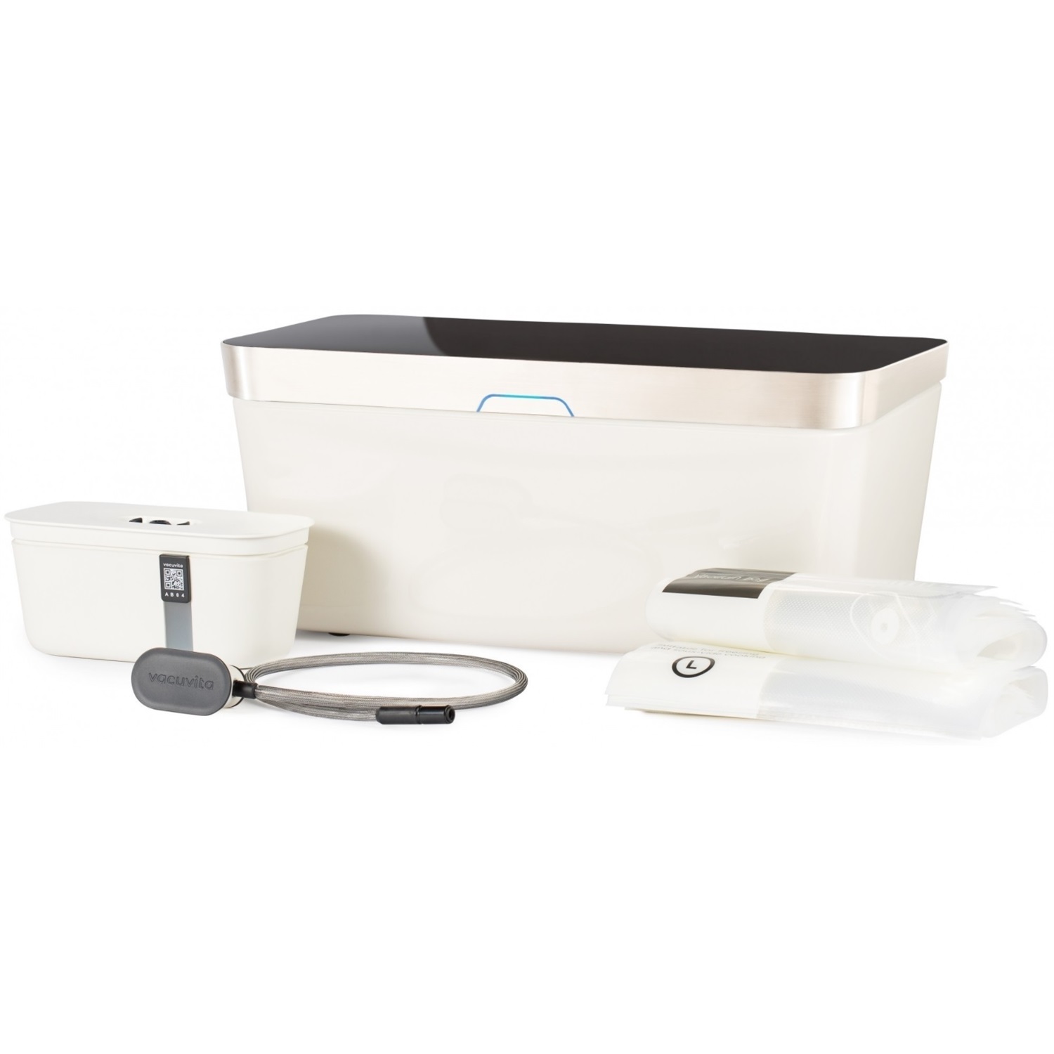 vacuvita home base vacuum bewaarsysteem wit