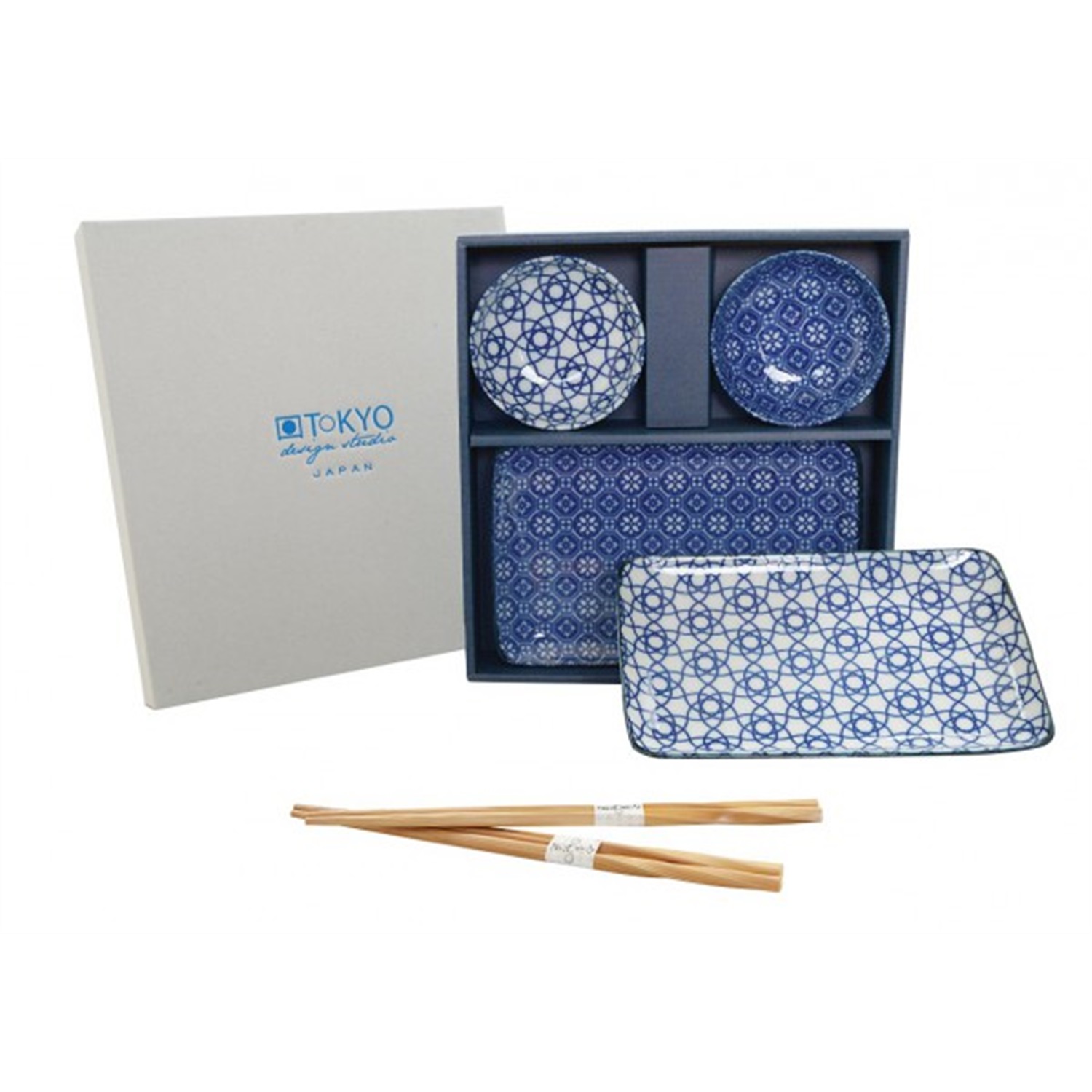 tokyo-design-studio-nippon-blue-sushiset-geometrisch-en-bloem-6-delig