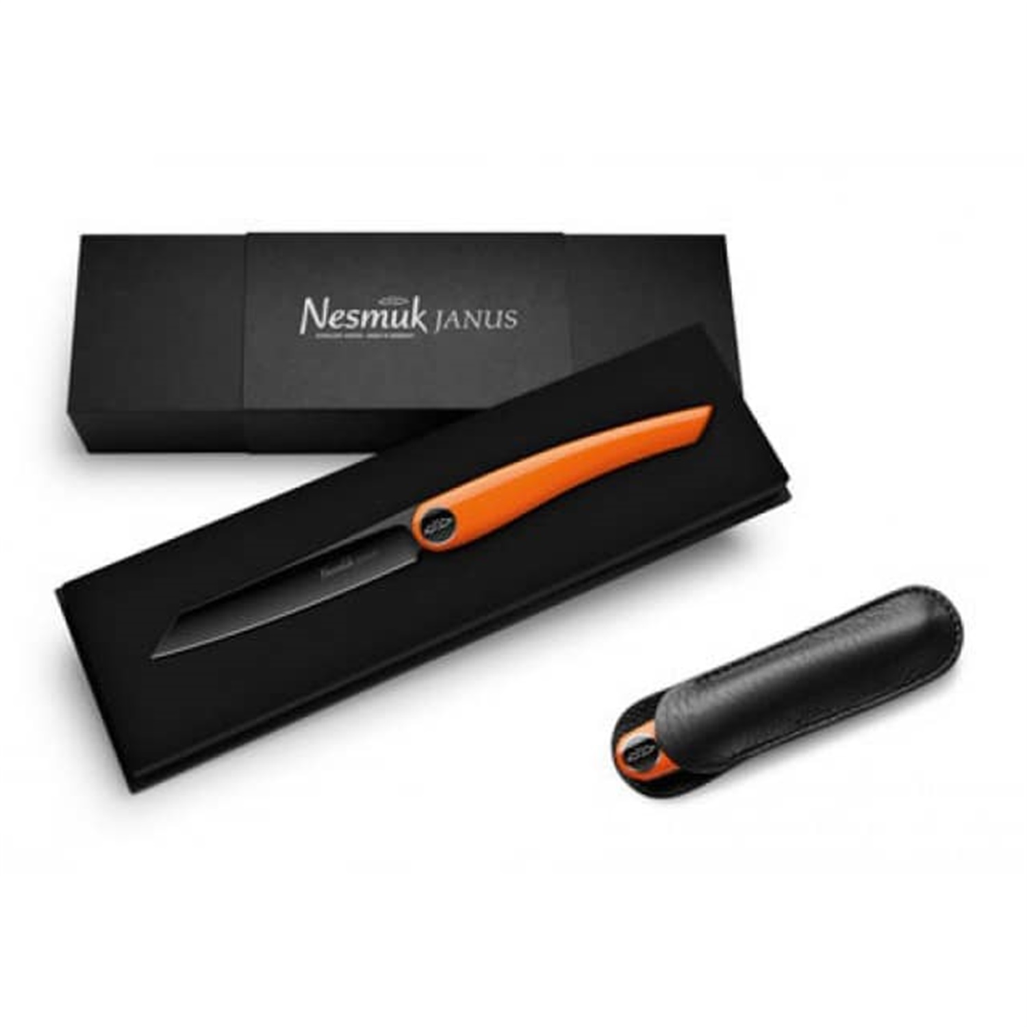 nesmuk-janus-folder-zakmes-85cm-pianolak-oranje