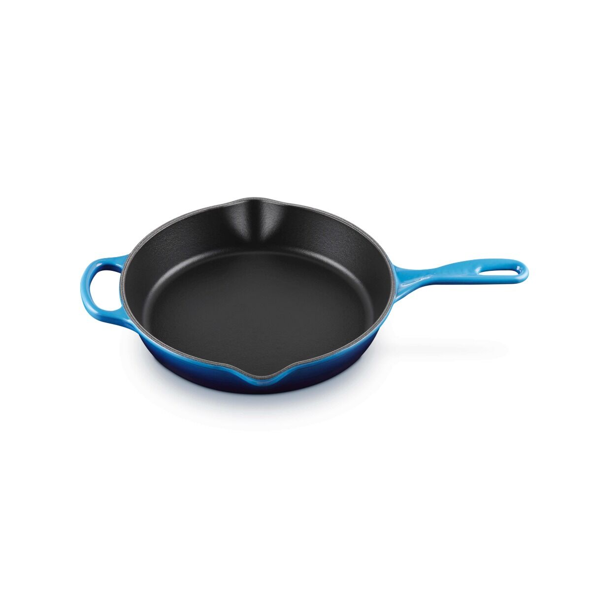 le creuset signature skillet hoog 26cm azure