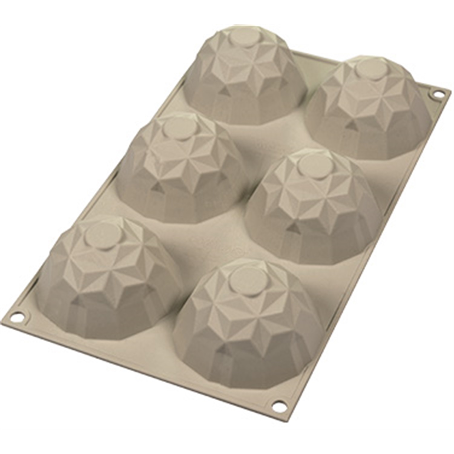 silikomart 3design mini gemma bakvorm 6 vaks