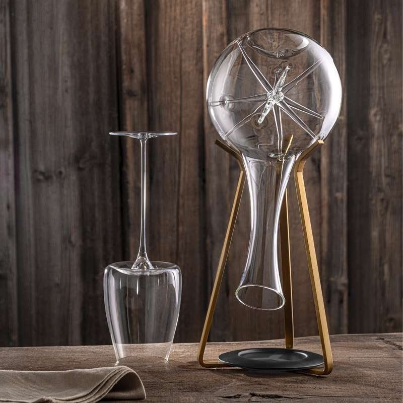 zieher-drypod-standaard-wijnkaraf-goud