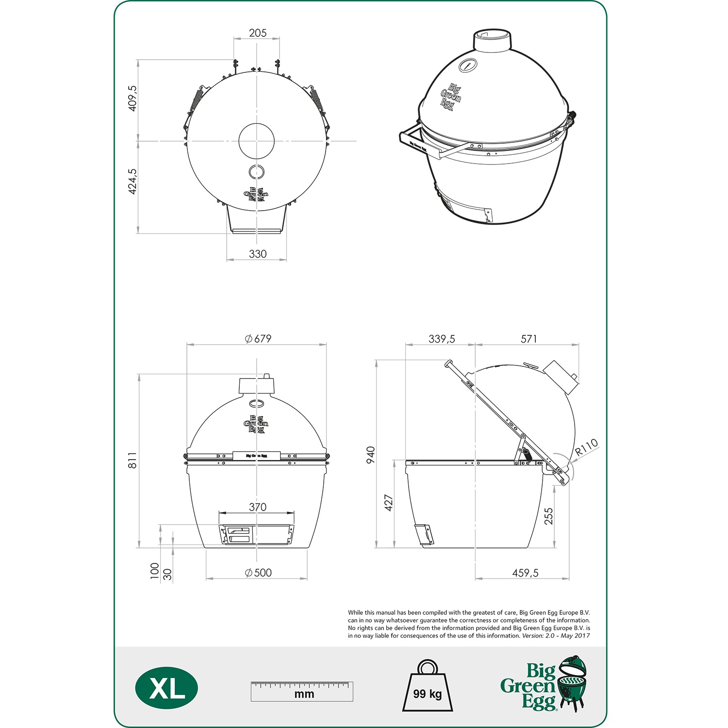 big-green-egg-xlarge-houtskoolbarbecue-met-integgrated-nest-handler-en-acacia-egg-mates