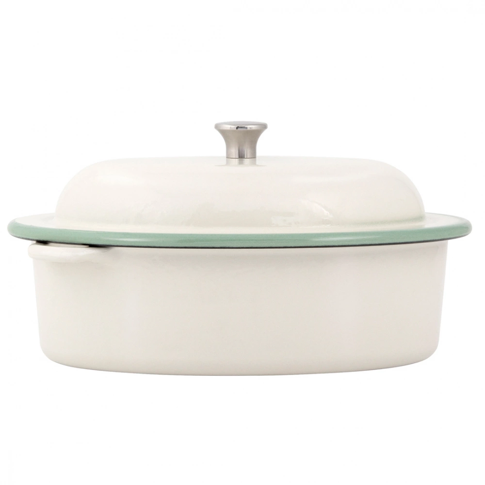 kockums-jernverk-braadpan-ovaal,-30cm-crème