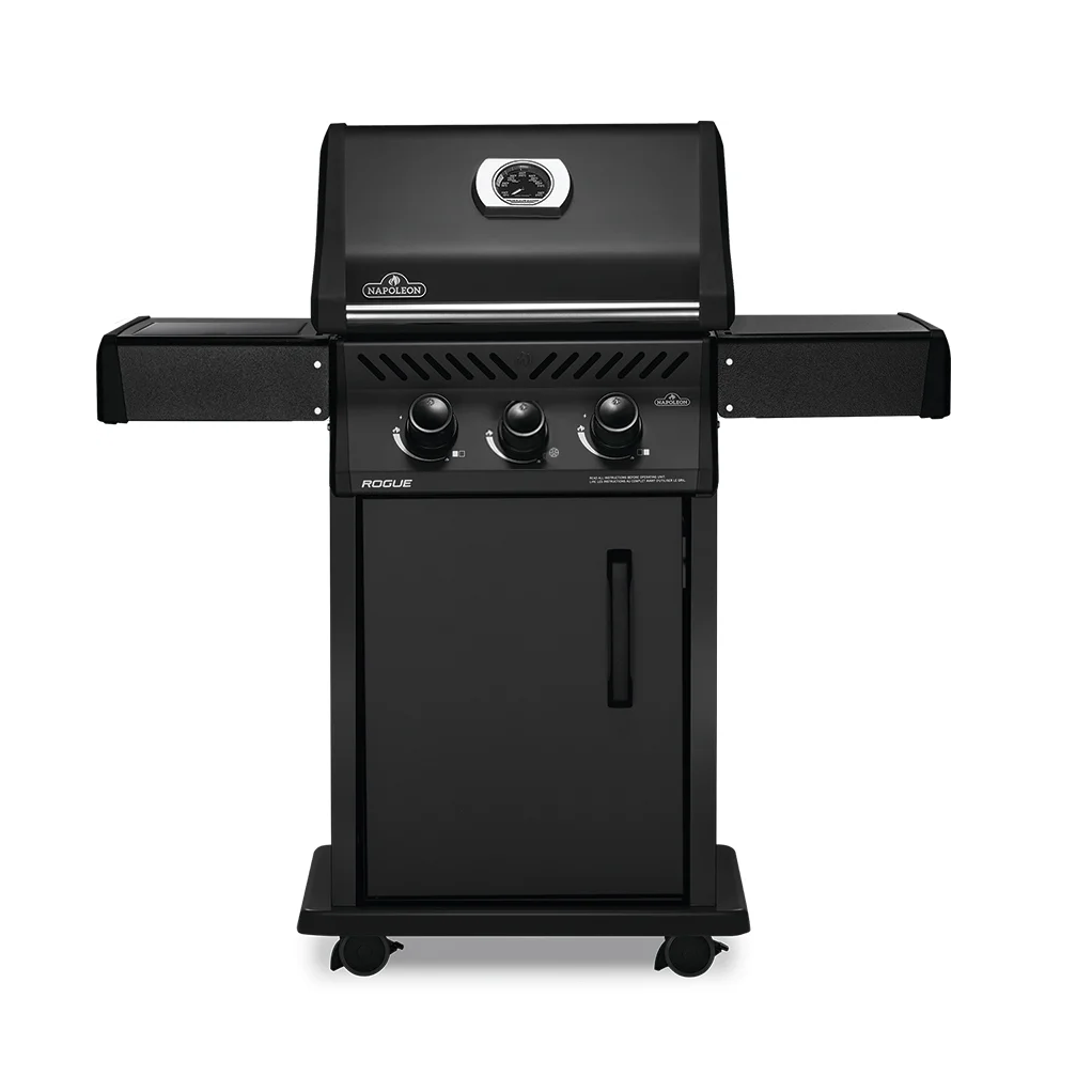napoleon-rogue-365-gasbarbecue-met-zijbrander-matzwart