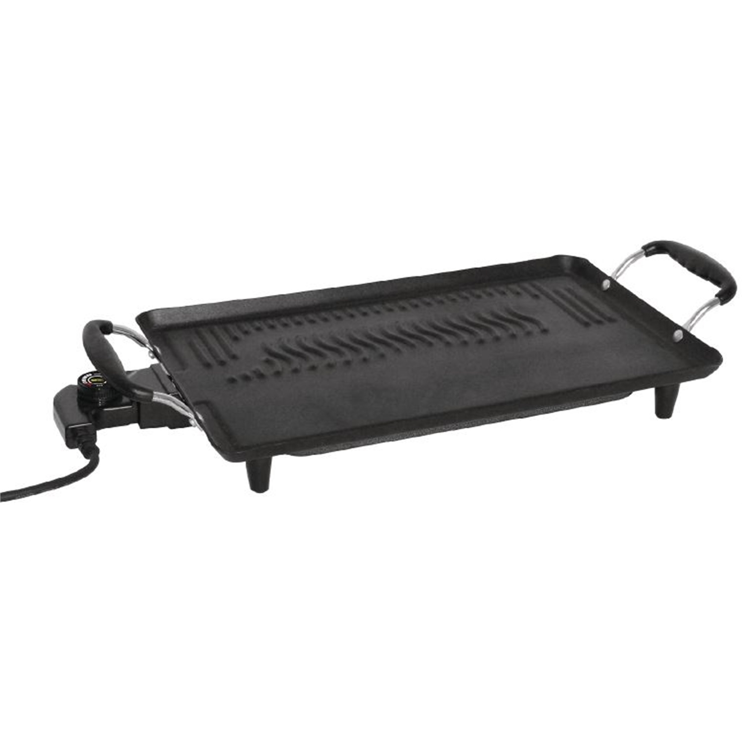 buffalo elektrische grillplaat ce224 46x28cm