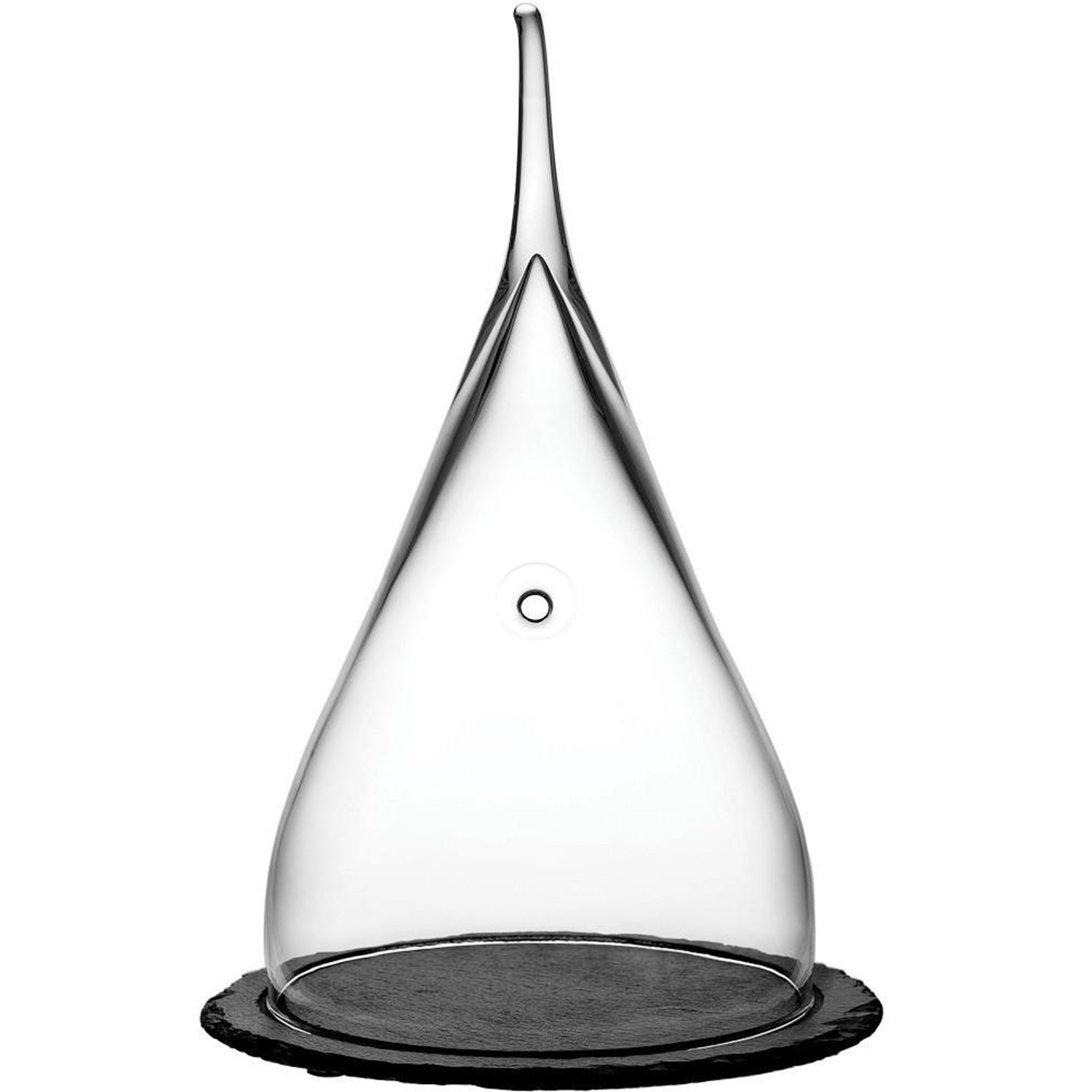 nude fromage serveerset met stolp 35cm