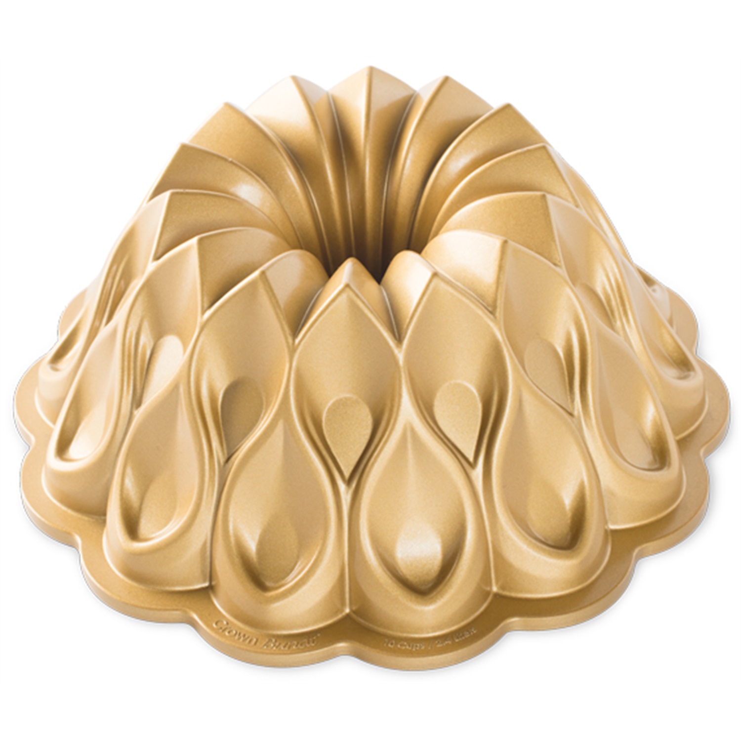 nordic-ware-crown-tulbandvorm-235cm-goud