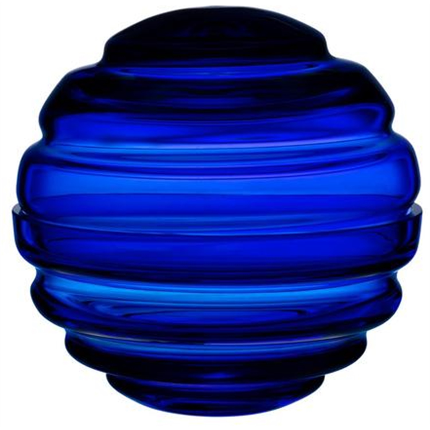 nude nest bonbonniere o15cm cobalt blauw