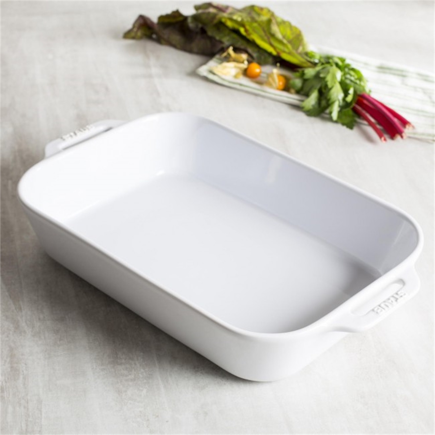 staub-ovenschaal-34x24cm-wit