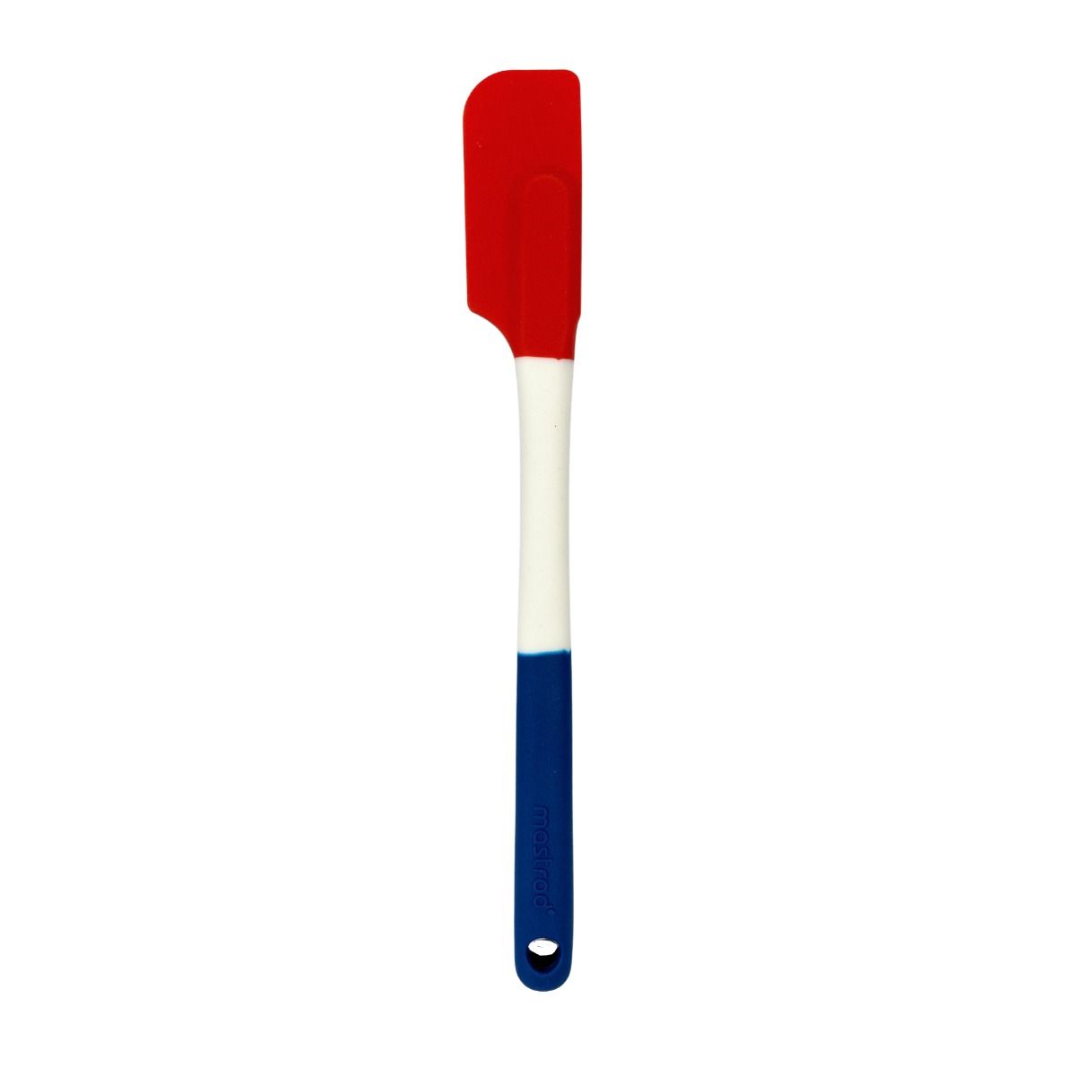 mastrad all silicone pannenlikker f10330 26cm roodwitblauw