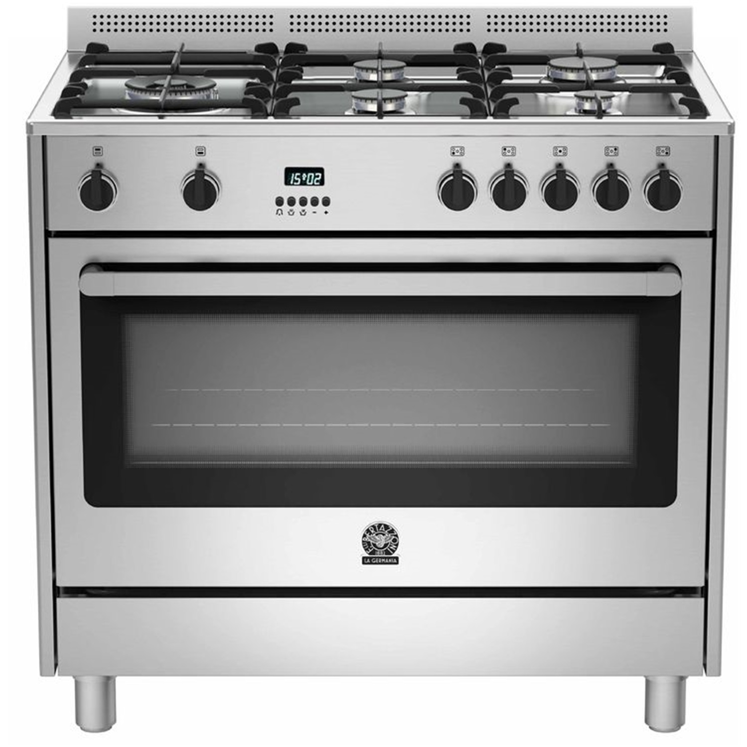 la germania ris95l61cx fornuis 90cm rvs