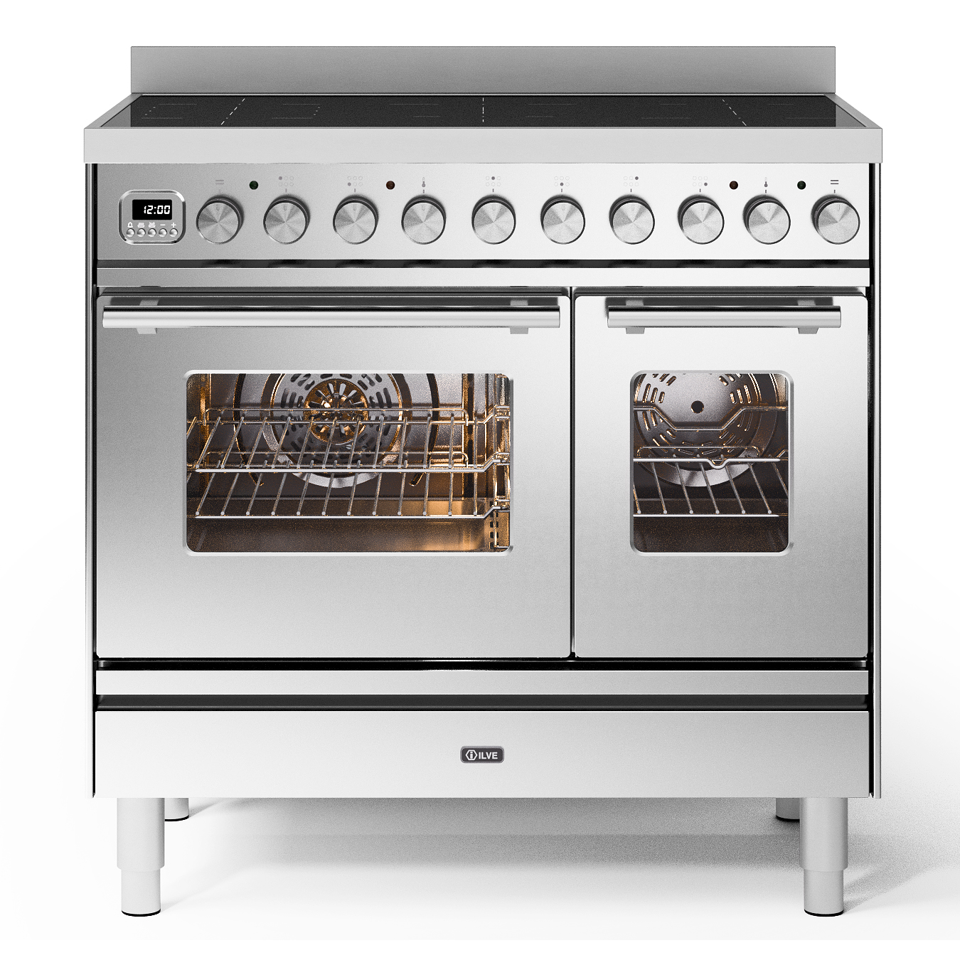 ilve-professional-plus-inductiefornuis-pdi096we3ss-90cm-rvs