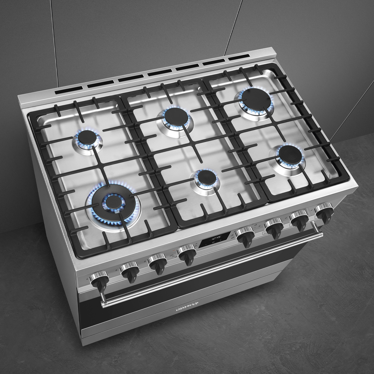 smeg-classici-sinfonia-gasfornuis-b91gmxnlk2,-90cm-rvs6