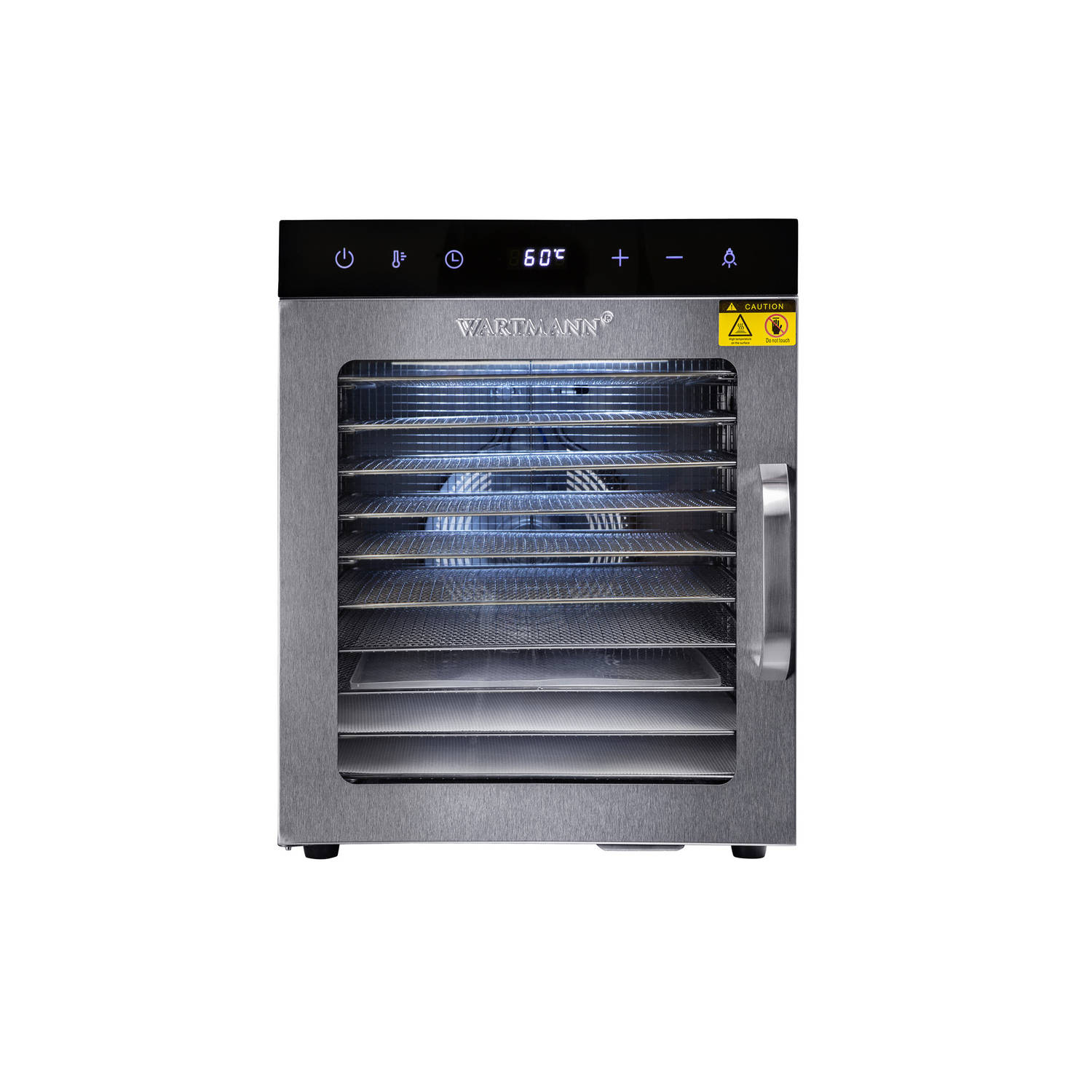 wartmann food dehydrator 10 laags wm 2110 dh