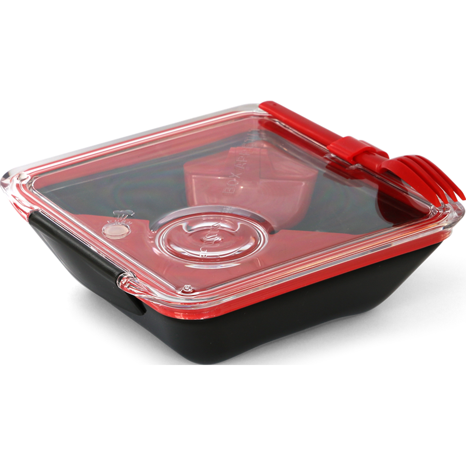 blackblum-box-appetit-lunchbox-vierkant-088l-roodzwart